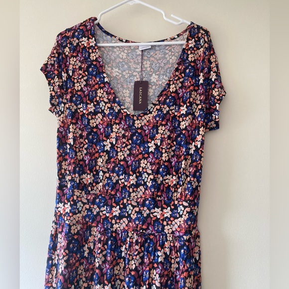 Lascana Floral V-neck Maxi Dress size 10 - Picture 4 of 12
